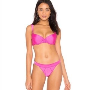 Lovewave hot pink revolve bikini